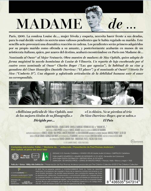 Madame De... (1953)