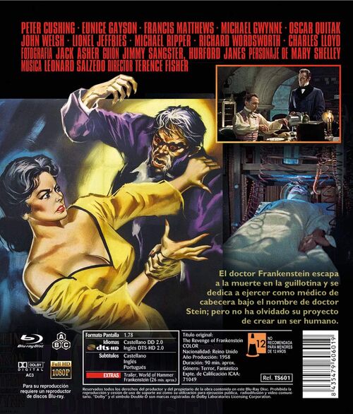 La Venganza De Frankenstein (1958)