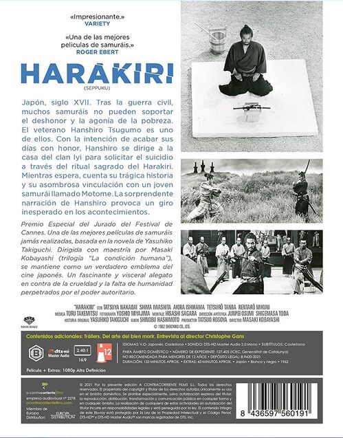 Harakiri (1962)