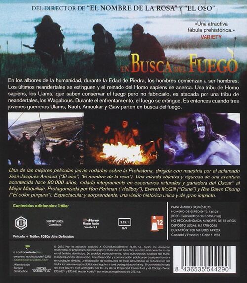 En Busca Del Fuego (1981)