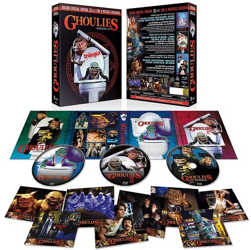 Pack Ghoulies - 3 pelculas (1984-1991)