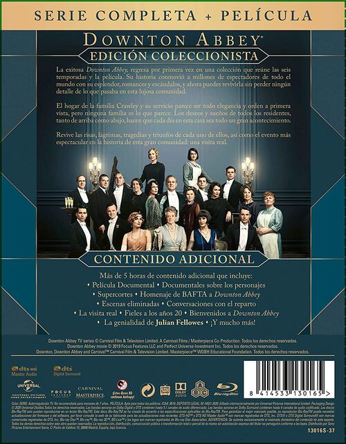 Pack Downton Abbey - serie + pelcula (2010-2019)