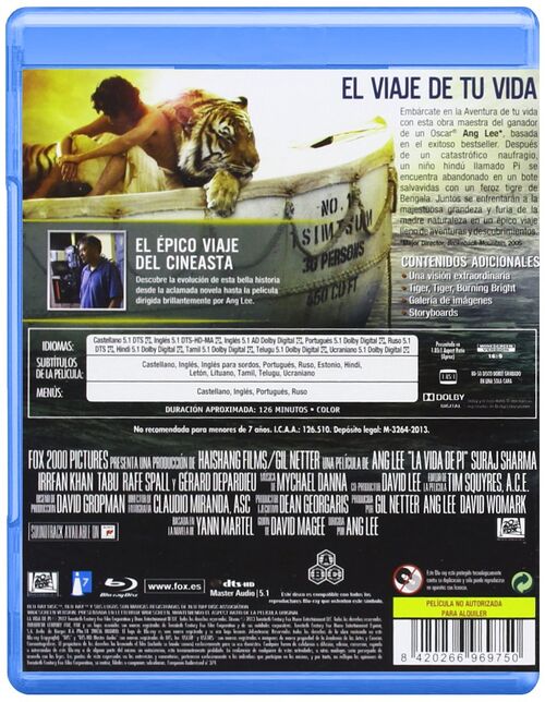 La Vida De Pi (2012)