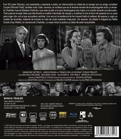 Pnico En La Escena (1950)