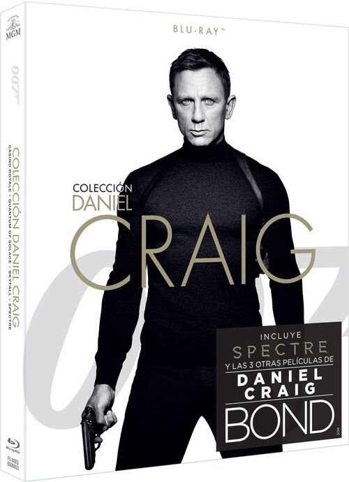 Pack James Bond (Daniel Craig) - 4 pelculas (2006-2015)