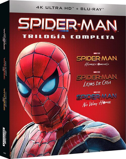 Pack Spider-Man (Tom Holland) - 3 pelculas (2017-2021)