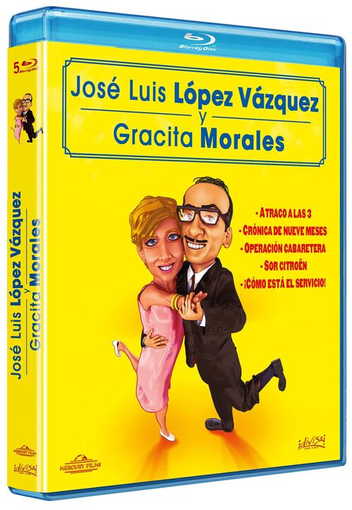 Pack Jos Luis Lpez Vzquez Y Gracita Morales - 5 pelculas (1962-1968)