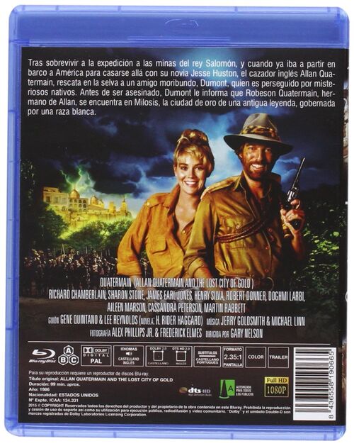 Allan Quatermain Y La Ciudad Perdida Del Oro (1986)