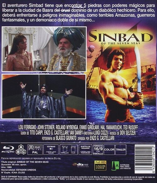 Simbad, El Rey De Los Mares (1989)