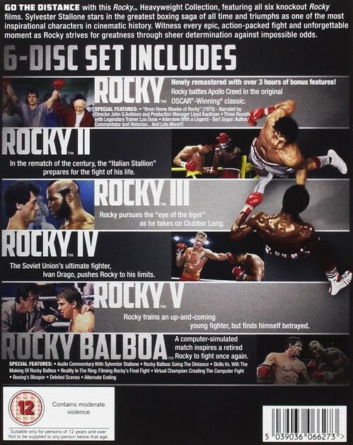 Pack Rocky - 6 pelculas (1976-2006)