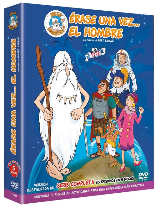 Pack Érase Una Vez El Hombre - serie (1978-1981)