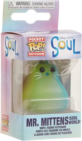 Funko Keychain Disney-Pixar: Soul - Mr. Mittens Soul World