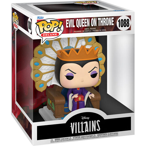 Funko Deluxe Disney: Villains - Evil Queen On Throne (1088)