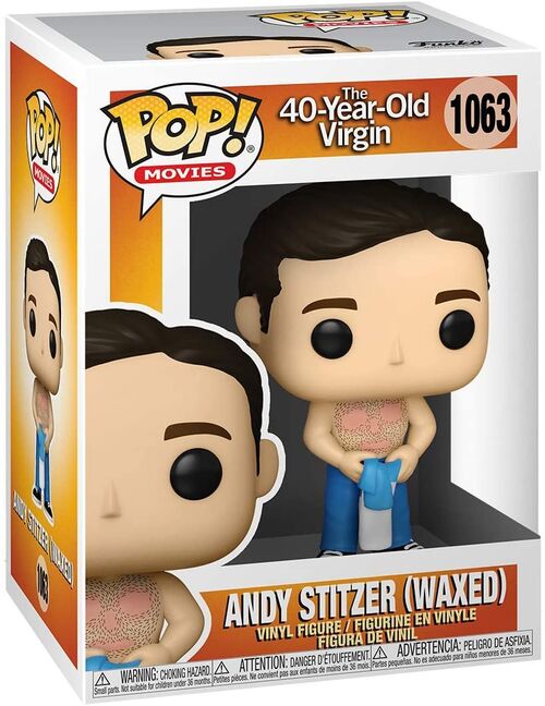 Funko Pop! The 40-Year-Old Virgin - Andy Stitzer Waxed (1063)