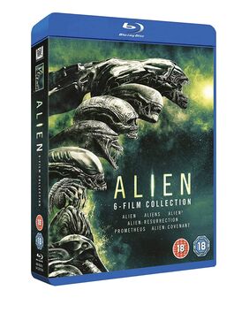 Pack Alien - 6 películas (1979-2017)