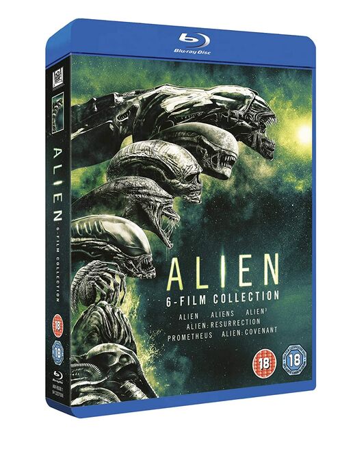 Pack Alien - 6 pelculas (1979-2017)