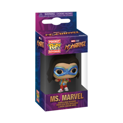 Funko Keychain Marvel: Ms. Marvel - Ms. Marvel