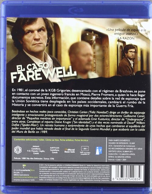 El Caso Farewell (2009)