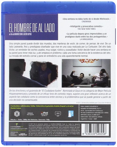 El Hombre De Al Lado (2009)