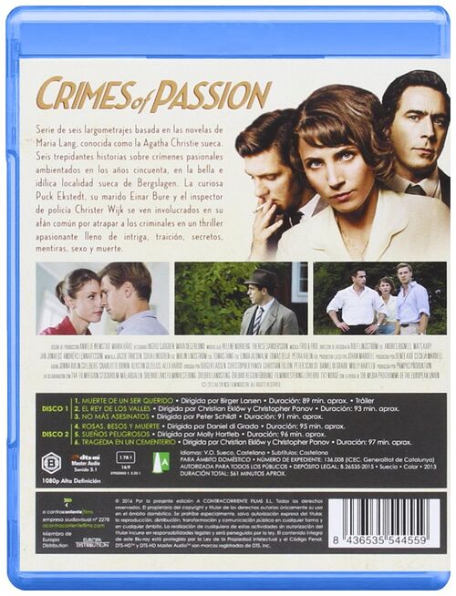 Pack Crimes Of Passion - 6 pelculas (2013)
