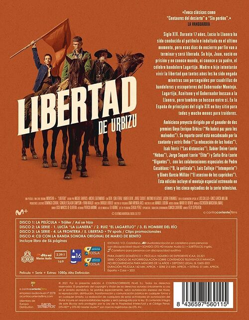 Pack Libertad - miniserie + película (2021)