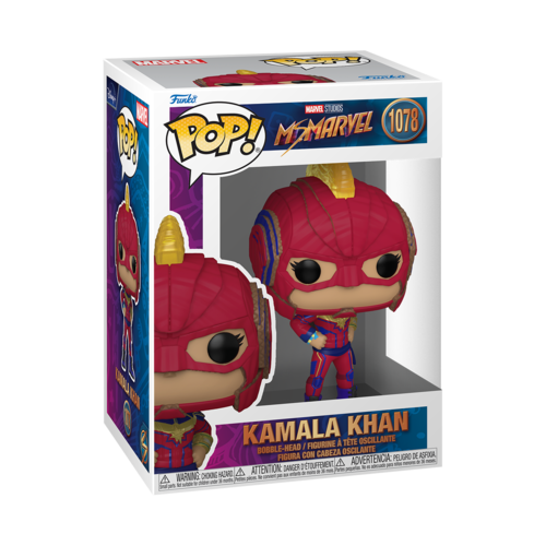 Funko Pop! Marvel: Ms. Marvel - Kamala Khan (1078)