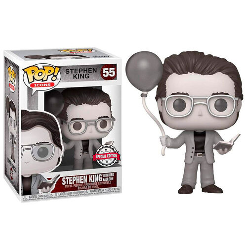 Funko Pop! Stephen King - Stephen King With Red Balloon (55)
