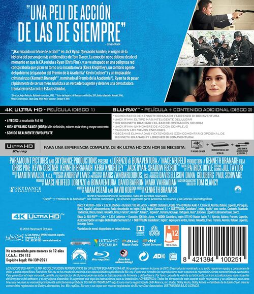 Jack Ryan: Operacin Sombra (2014)