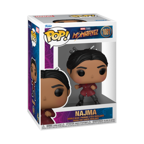 Funko Pop! Marvel: Ms. Marvel - Najma (1081)