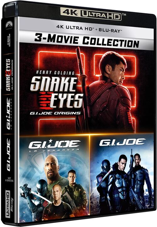 Pack G.I. Joe - 3 películas (2009-2021)