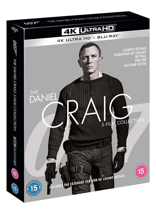 Pack James Bond (Daniel Craig) - 5 pelculas (2006-2021)