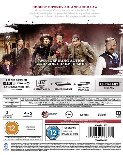 Sherlock Holmes: Juego De Sombras (2011)