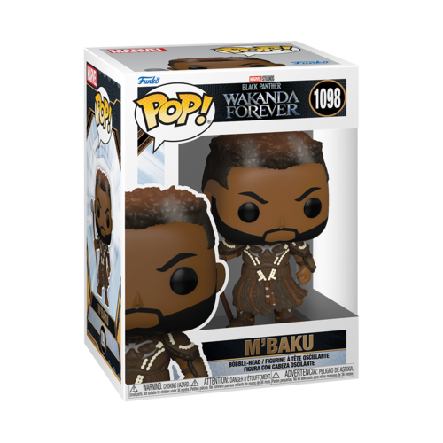 Funko Pop! Marvel: Black Panther Wakanda Forever - M'Baku (1098)