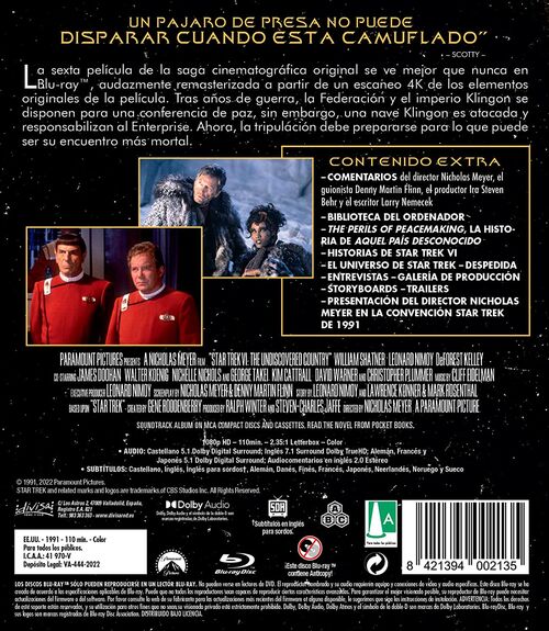 Star Trek: Aquel País Desconocido (1991)