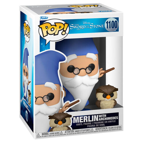 Funko Pop! Disney: The Sword In The Stone - Merlin With Archimedes (1100)