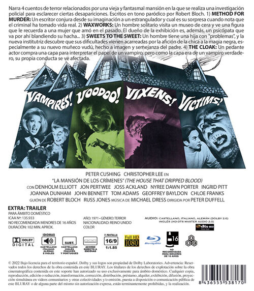 La Mansión De Los Crímenes (1971)